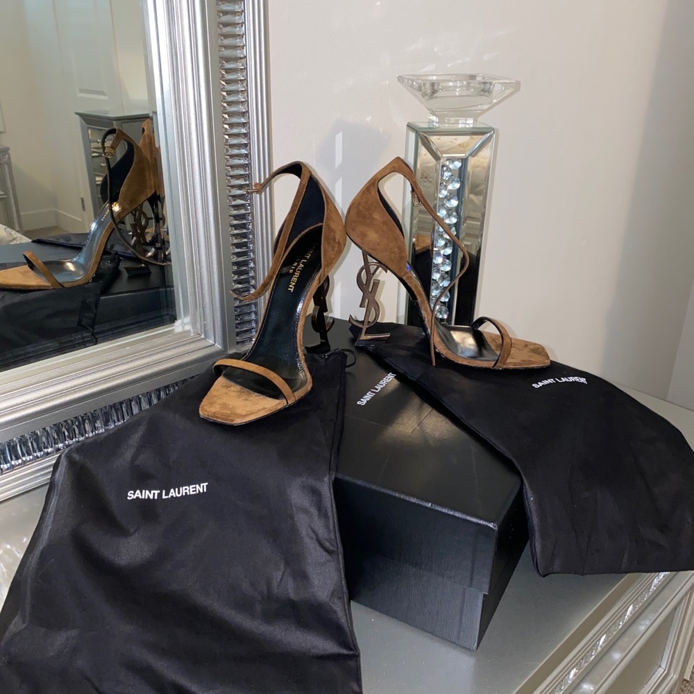 NOT FOR SALE Brand New YSL Opyum Suede Sandals